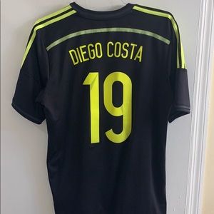 Diego Costa Spain National Team Jersey